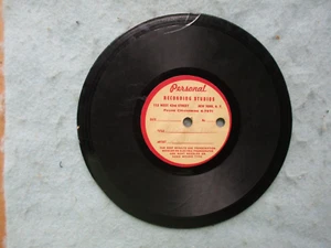 WWII US Home Front Record Personal Recording of Popular Songs New York City WW2 - Picture 1 of 4