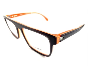 STARCK Eyes Alain Mikli SH3016 013 53mm Brown Orange Men's Eyeglasses Frame - Picture 1 of 5