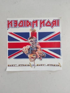 Iron Maiden Seventh Son Tour 1989 Vintage T-shirt transfer Genuine Rare Eddie - Picture 1 of 5
