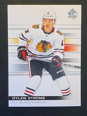 Dylan Strome 2019-20 Upper Deck SP Authentic #6Chicago Blackhawks - Image 1 of 2
