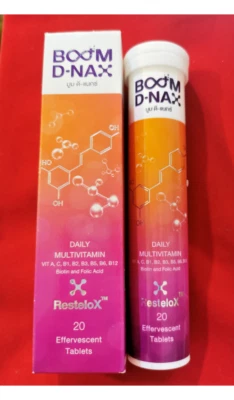 Multivitamínico Boom D-NAX Apoyo Inmunológico Aumenta la Energía Antienvejecimiento x 2 Foto 1 de 3