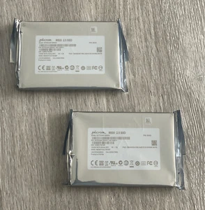2pc Micron M500 120GB MTFDDAK120MAV 2.5” SATA Solid State Drive Laptop SSD #M5 - Picture 1 of 3