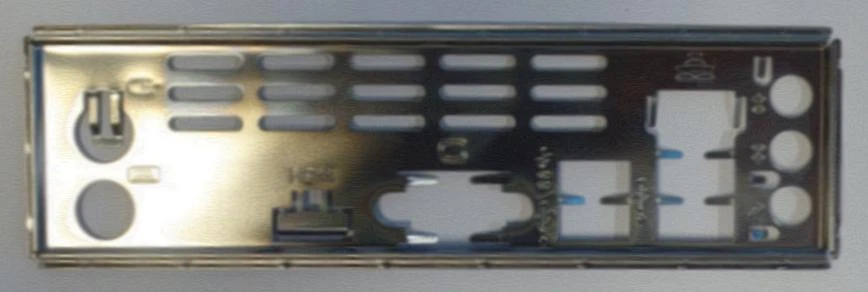 Biostar H81MLV3 Ver.7.1 - Blende - Slotblech - IO Shield   #110204 - Bild 1 von 1