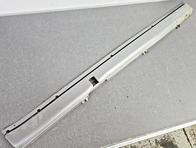 NICE USED ORIGINAL PORSCHE 911 SC CARRERA RIGHT SIDE ROCKER PANEL TRIM SILVER #5 - Image 1 of 4