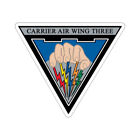 Carrier Air Wing 3 v2 (U.S. Navy) STICKER Vinyl Die-Cut Decal