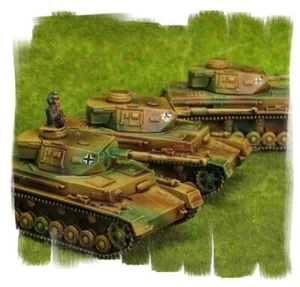 ¡Pintado! - Pelotón Panzer IV (3 vehículos) - 15 mm Segunda Guerra Mundial - Segunda Guerra Mundial - Imagen 1 de 2
