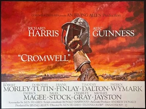 Cromwell ORIGINAL Quad Movie Film Poster Alec Guinness Richard Harris 1970 - Picture 1 of 10