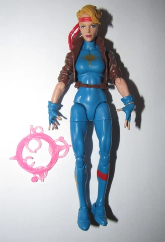 Marvel Legends figure Dazzler Retro series excellent Cover