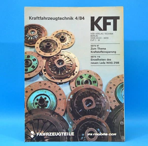 DDR KfT Kraftfahrzeugtechnik 4/1984 Honda Civic Harley-Davidson Wartburg-med J - Bild 1 von 1