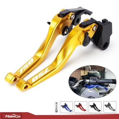 Short Brake Clutch Levers Handle For Suzuki GSXR 750 1997-2003 GSXR750 GSX-R 750 - Image 1 of 4