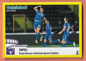 PANINI CALCIATORi 2021-2022 N.C6	Team (Empoli)	Film del Campionato - Picture 1 of 1