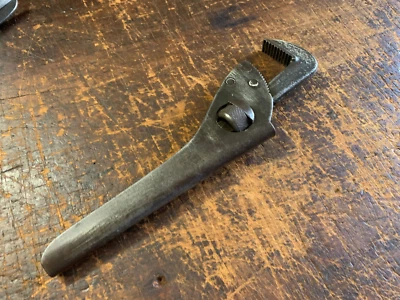 Vintage TTT True Temper/Bodmann 10" Roll Grip Pipe Wrench . Made in Germany Rare - Image 1 of 4