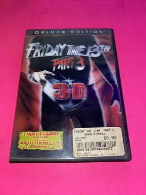 Friday the 13th - Part 3 (DVD, 2009, Deluxe Edition - Sensormatic) - Image 1 of 3