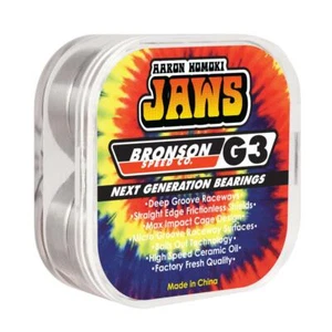 Bronson Speed Co Skateboard Bearings G3 - Jaws Tie Dye - SALE! - Picture 1 of 2