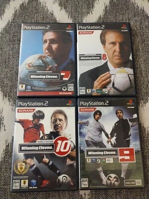 Winning Eleven Soccer 7, 8, 9, 10  Sony PlayStation PS2 NTSC-J JAPAN Game - Image 1 of 4