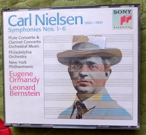 Nielsen SYMPHONIES NOS 1-6 Ormandy Bernstein [Sony 4 CD Box Set] VERY GOOD - Picture 1 of 1