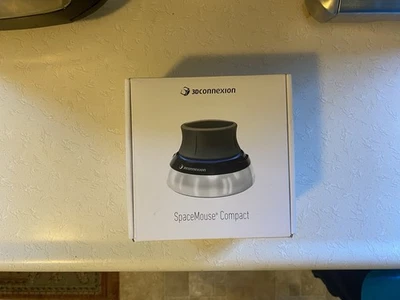 3Dconnexion SpaceMouse Compact 3D Mouse - Black CAD Sketchup AutoCAD SOLIDWORKS - Image 1 of 4
