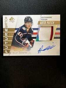 19-20 UD SP Authentic Hockey Future Watch Patch Auto 182 Alexandre Texier /100 - Picture 1 of 2