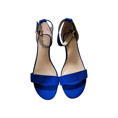 Dream Paris Womens Royal Blue Suede Shoes size 6 - Image 1 of 4