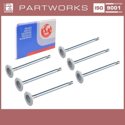 6x Válvula de escape para PORSCHE 986 987 Boxster 2.5 2.7 SM Set 99610511308 Foto 1 de 4