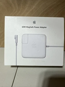 Chargeur officiel Apple Macbook - Adaptateur secteur MagSafe 60W neuf boîte ouverte - Photo 1/5
