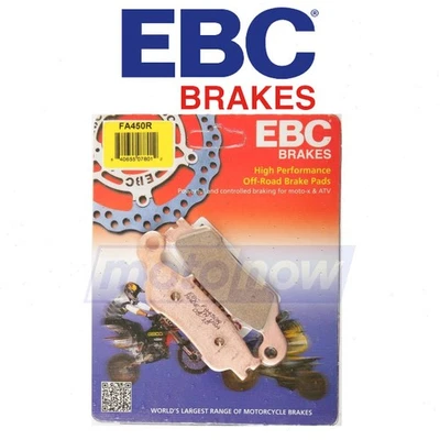 EBC Front R Series Long Life Sintered Brake Pads for 2016-2021 Yamaha WR450F lx - Изображение 1 из 4