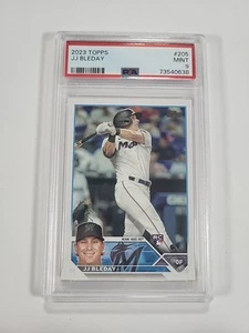 2023 Topps #205 JJ Bleday rookie RC card PSA 9 Marlins - Picture 1 of 2