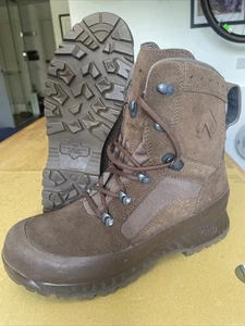 HAIX High Liability Combat British Army Military Desert Boots Brown Size UK 10 M - Picture 1 of 10