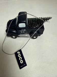 Camion Dallas Cowboys Forever da collezione con ornamento albero di Natale NUOVO - Foto 1 di 3