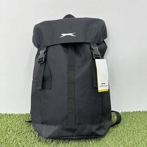 Slazenger Unisex Training Backpack Black Rucksack Hike Gym Walk Trek - Picture 1 of 6