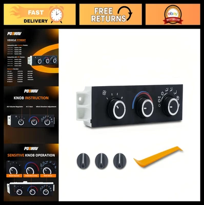 Módulo de control de clima para Chevrolet Astro, Express y GMC Savana 1996-2020 - OE Foto 1 de 4