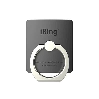 iRing - Finger Grip/Kickstand for Mobile Phones - Gray - Image 1 of 2