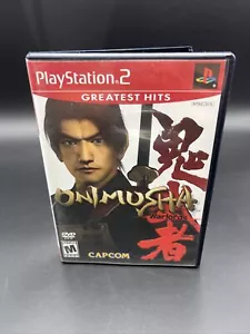 Onimusha: Warlords Greatest Hits (Sony PlayStation PS2, 2002) Resurfaced, Tested - Picture 1 of 4