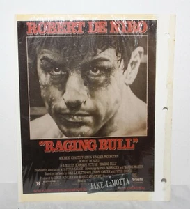 Jake LaMotta 8x10 Raging Bull Poster/Foto mit Jake Lamotta Namensschild - Bild 1 von 2