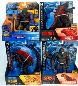 Playmates Toys Godzilla vs Kong Battle Legendary Monsterverse Collector Set - Picture 1 of 12