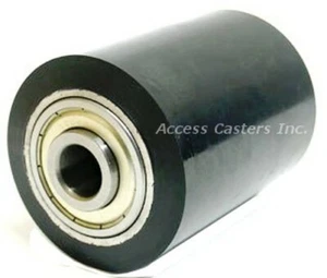 3VCR114AS Crown 3.25" x 4.50" Load Wheel with Bearings Polyurethane on Cast Iron - Picture 1 of 1