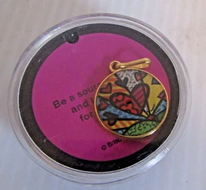 NIB Alex and Ani "Chain Station" A New Day Colorful Heart Charm - Picture 1 of 2