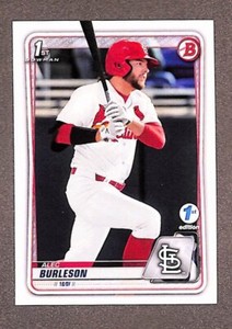 2020 Bowman Draft 1st Edition Alec Burleson 1st Bowman Card #BD-45