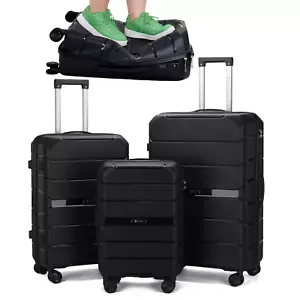 Koffer Unzerstörbar Reisekoffer Rollkoffer Hartschalenkoffer Kofferset M-L-XL - Bild 1 von 81