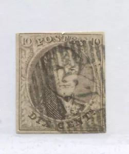 Belgium 1850 10 centimes used - Picture 1 of 1