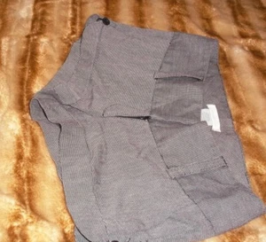 Charlotte Russe Women's Black And White Chino Shorts Size 5 - Picture 1 of 5