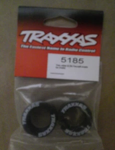 TRAXXAS 5185 TIRES, RUBBER (2) FITS TRAXXAS WHEELIE BAR WHEELS - Picture 1 of 1