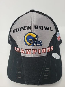St. Louis Los Angeles Rams Puma 2000 Super Bowl Champions Strapback Hat Cap - Picture 1 of 7