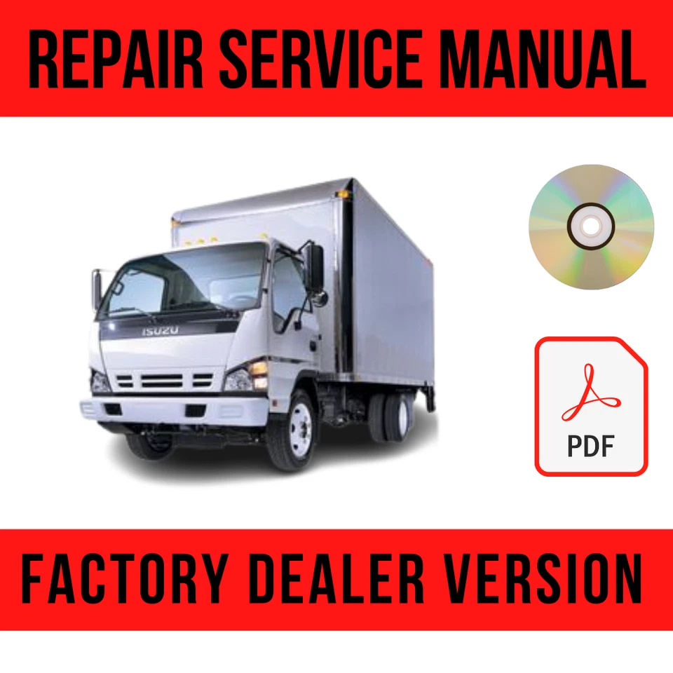 Isuzu N-Series Truck 1994-2000 Factory Repair Manual NPR ELF NKR NHR - Image 1 of 1