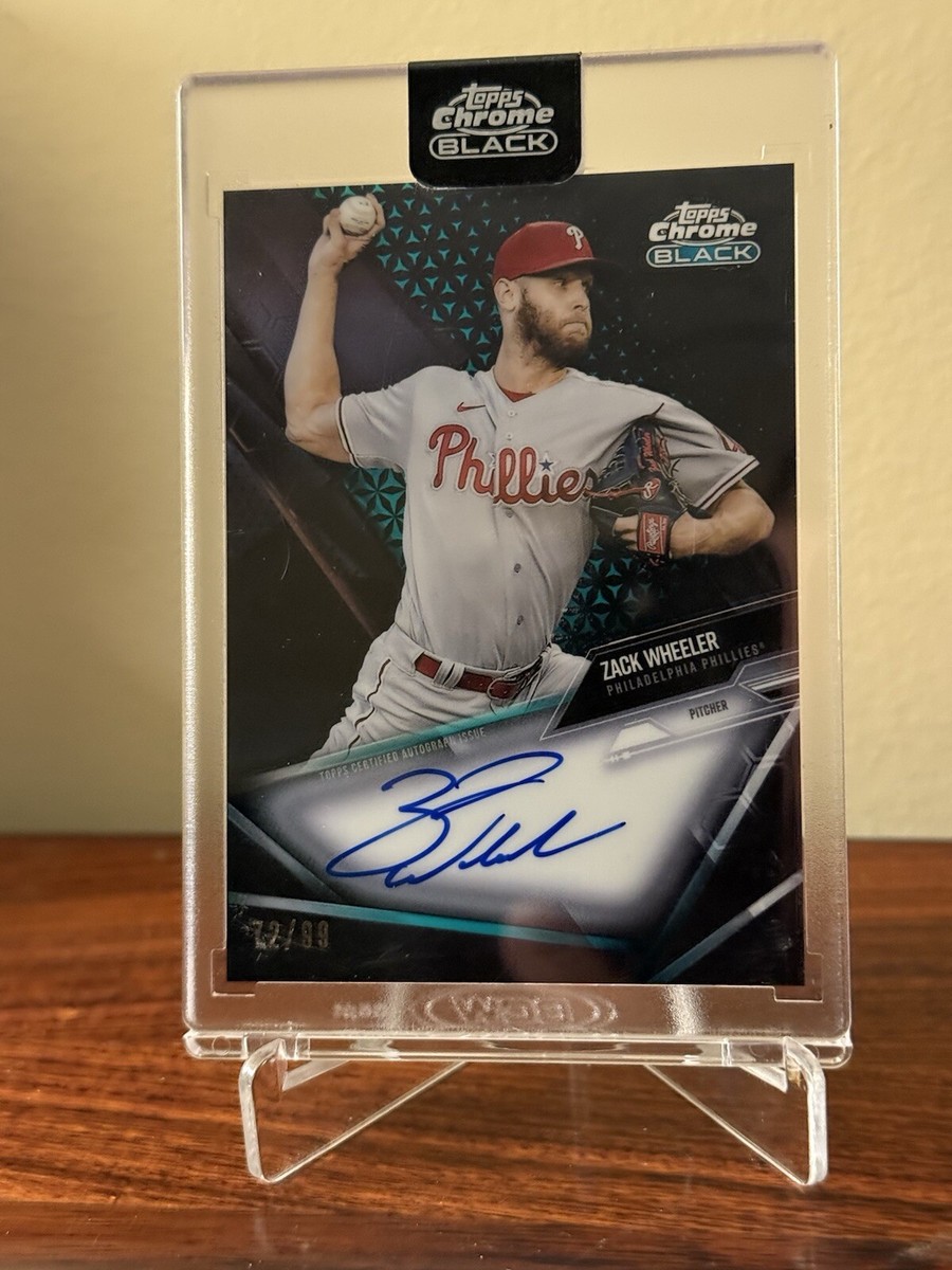 Zack Wheeler Baseball Sports Trading Cards & Accessories 