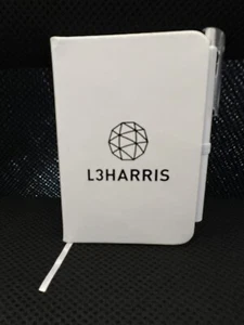 New L3 Harris Swag Employee Item Logo Small Planner Journal - Picture 1 of 17
