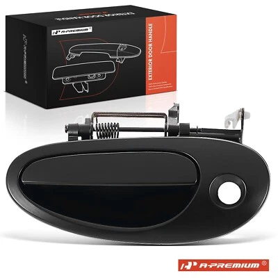 Black Exterior Handle w/ keyhole Front Driver for Chrysler Intrepid LHS Dodge - Image 1 of 4