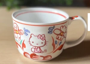 Ciotola Hello Kitty Bakuzangama Art Pottery caffè latte - Foto 1 di 5