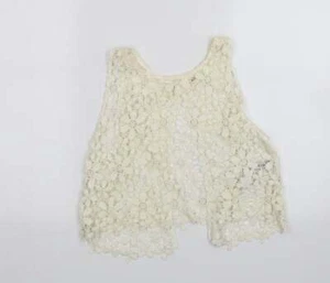 Hollister Womens White Cotton Blend Blouse Size S - Picture 1 of 12