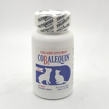Cobalequin Cobalamin Supplement For Small Dogs & Cats 45 Chewable Tablets SEALED
